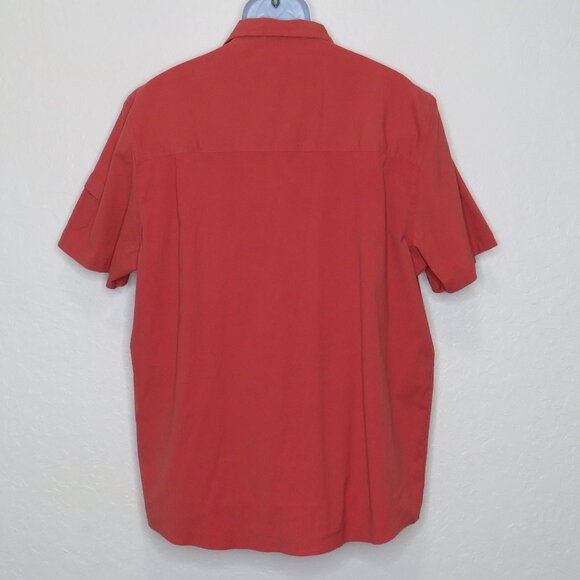 Coleman* Men's Short Sleeve Button Curved Hem Multipocketed Shirt~ Size XXL - Picture 2 of 12